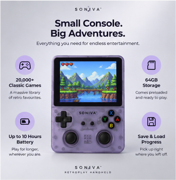 Soniva™ RetroPlay Handheld