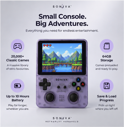 Soniva™ RetroPlay Handheld